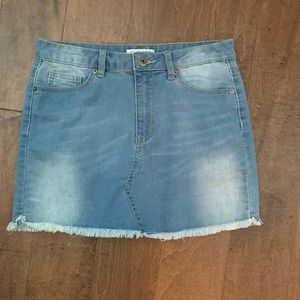 Showpo You’ll Be Missed Denim Skirt